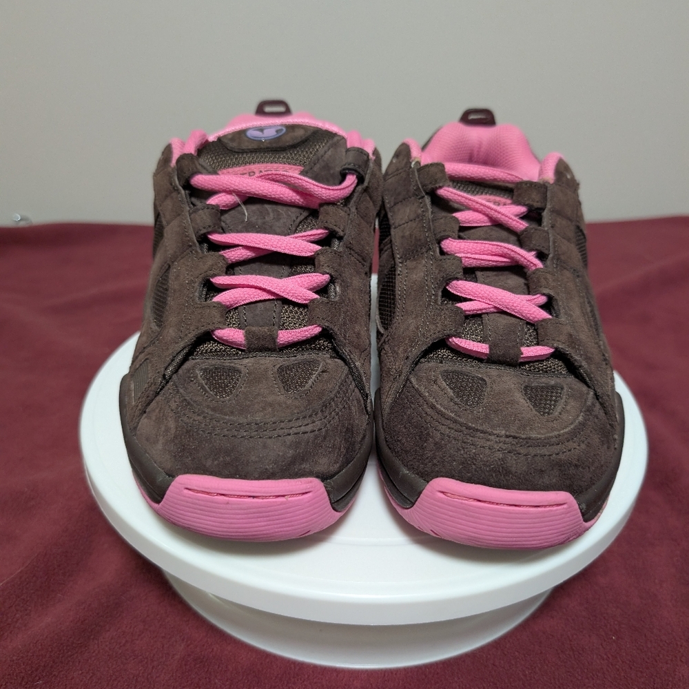 DVS Stratos Brown/Pink Sneakers - Women's Size 7.5